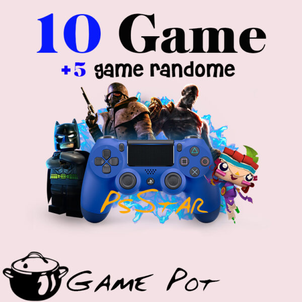 پکیج نصب 10 بازی برای کنسول های PS4